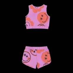 Completo top e shorts per bambina