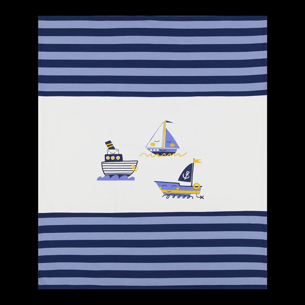 Coperta bambino stile marinaretto