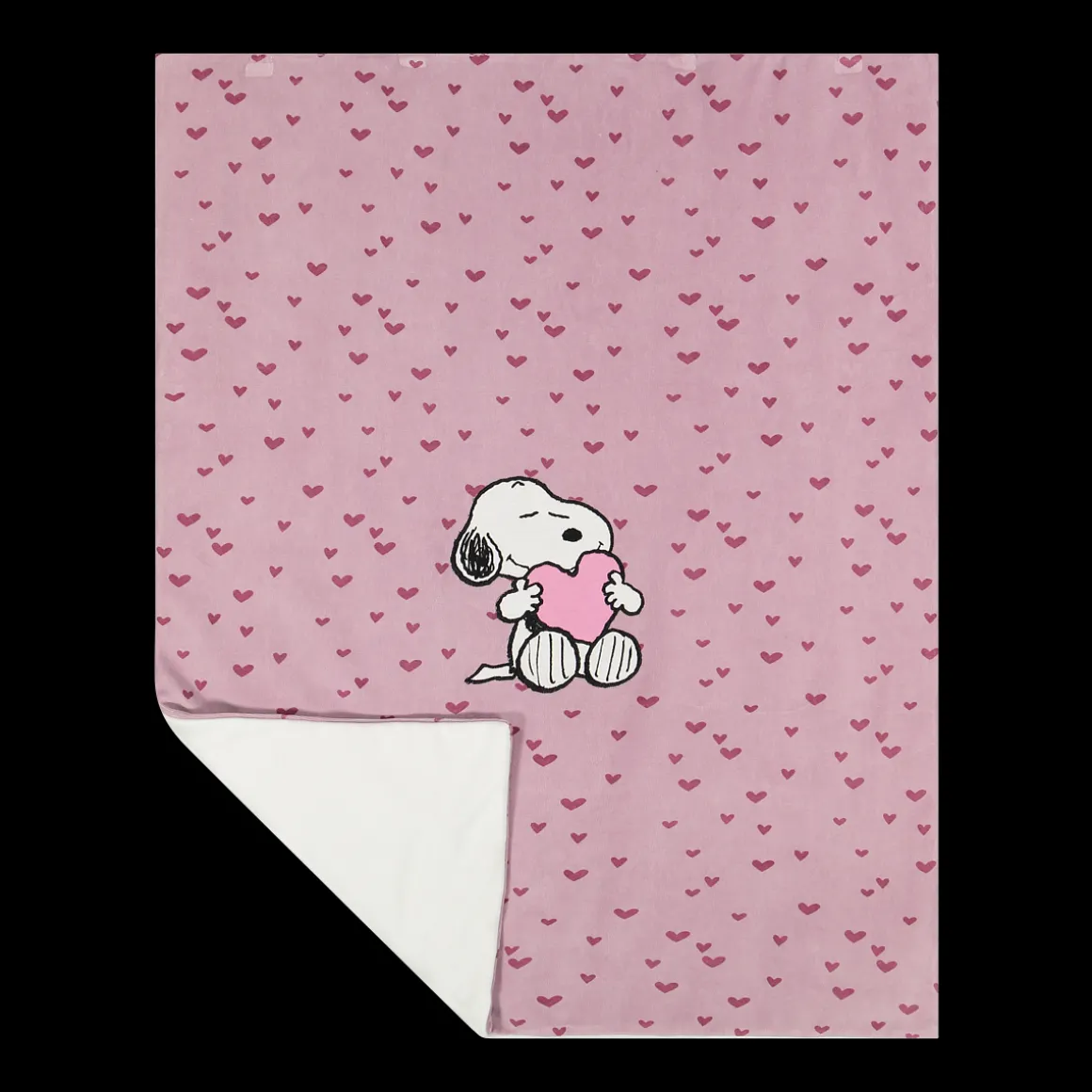 Coperta in ciniglia con Snoopy neonata