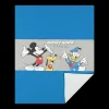 Copertina bianca e azzurra con stampa Disney da bambino