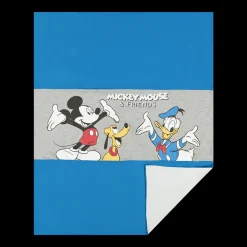 Copertina bianca e azzurra con stampa Disney da bambino