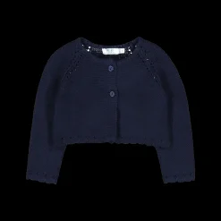 Coprispalle in misto cotone da bambina