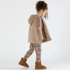 Ecopelliccia reversibile bambina