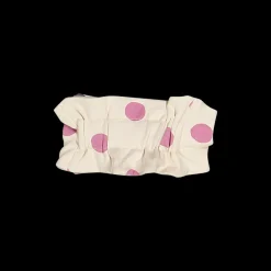 Fascetta in interlock con fiocco da neonata