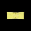 Fascetta in jersey giallo neonata