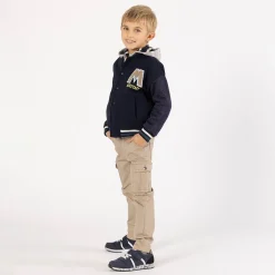 Felpa bomber per ragazzo