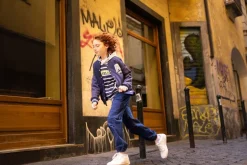 Felpa bomber per ragazzo