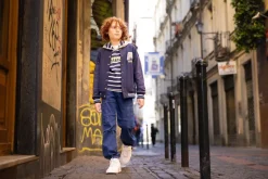 Felpa bomber per ragazzo