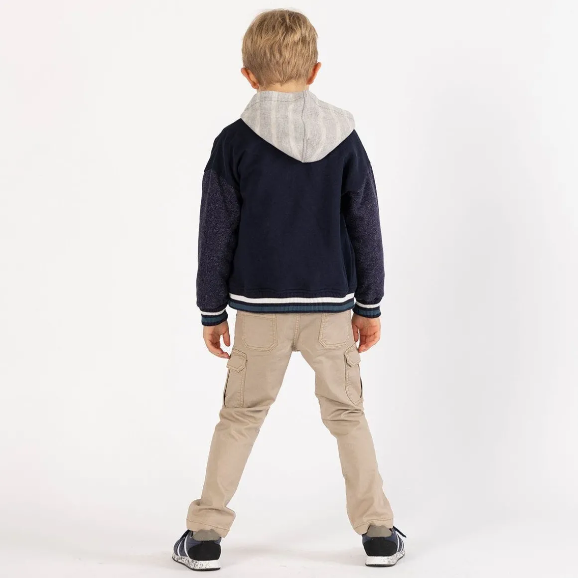 Felpa bomber per ragazzo