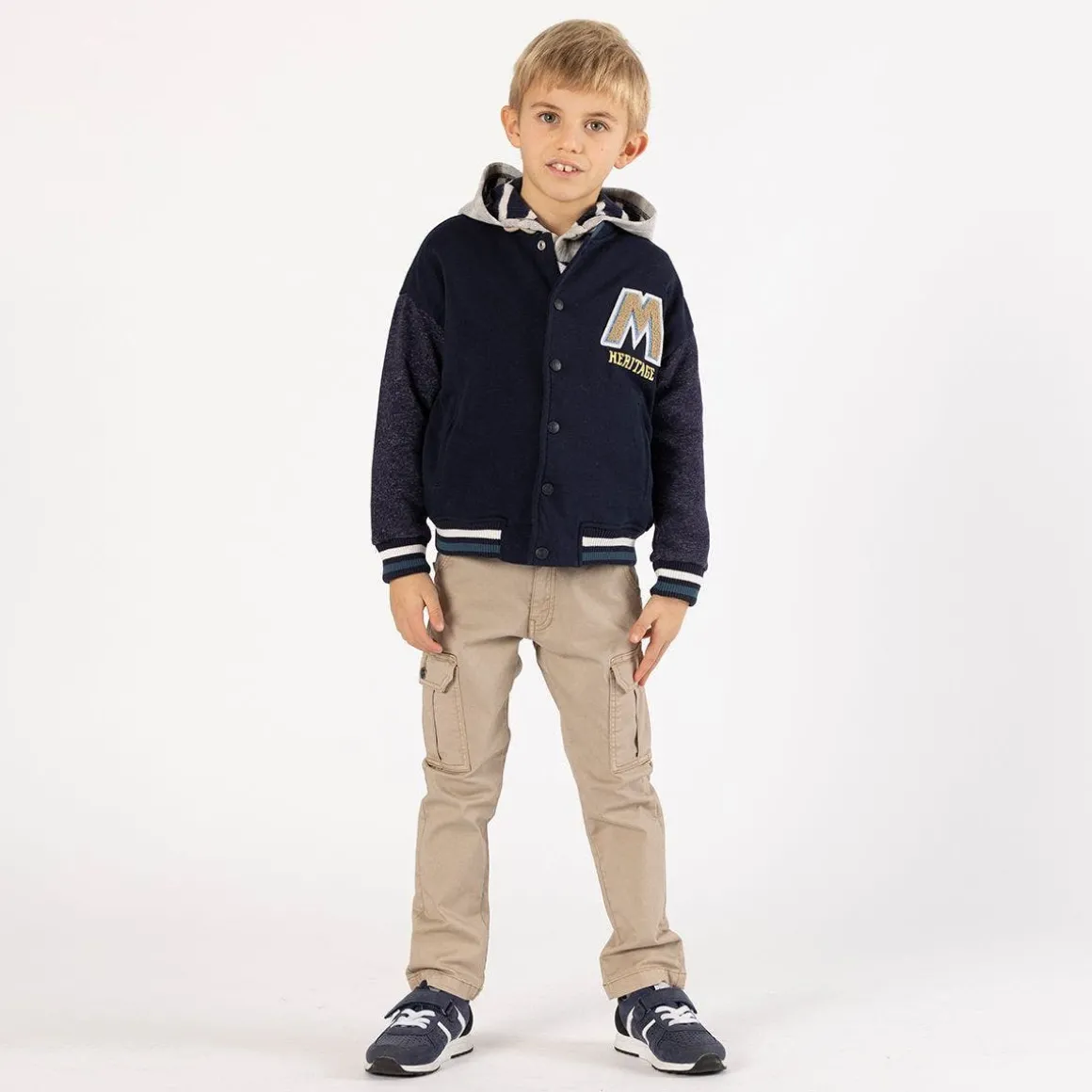 Felpa bomber per ragazzo