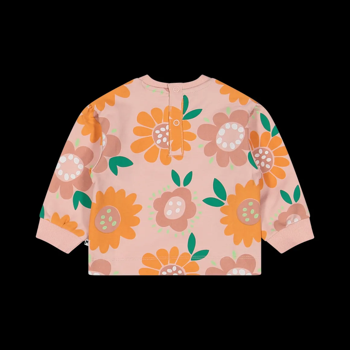 Felpa con fiori per bambina