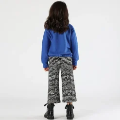 Felpa con stampa davanti bambina