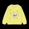 Felpa con stampa Snoopy da bambina