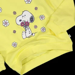 Felpa con stampa Snoopy da bambina