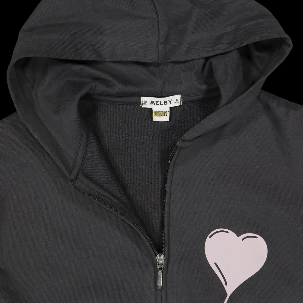 Felpa con zip e cappuccio Peanuts bambina