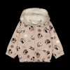 Felpa con zip e stampa Disney da bambina