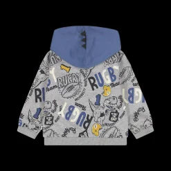 Felpa full zip con cappuccio per baby boy
