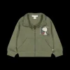 Felpa full zip con tasche tema Peanuts per bambino