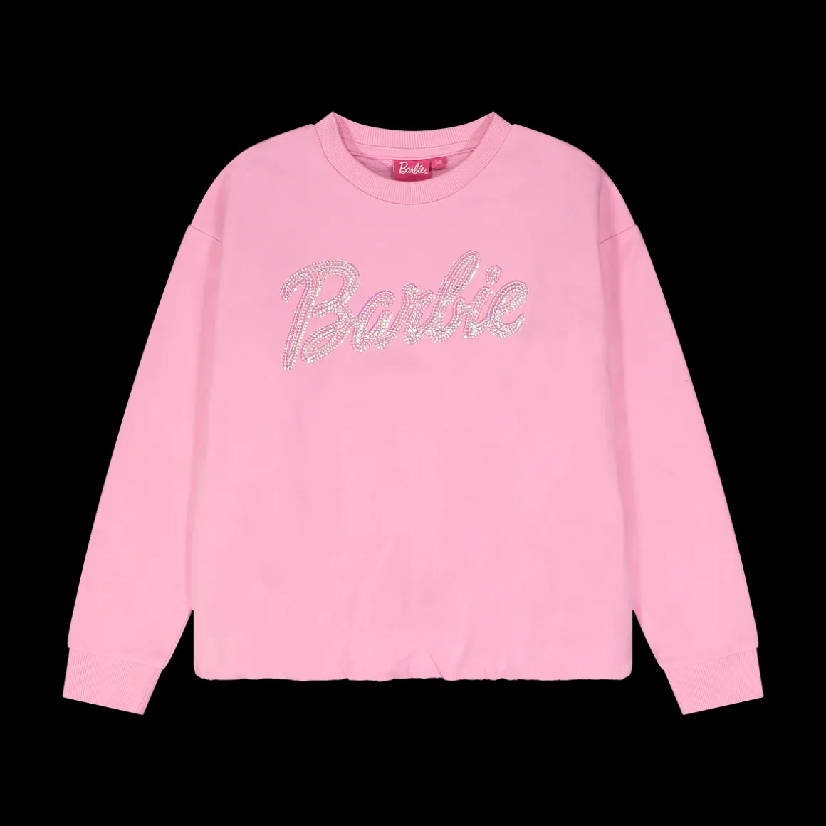 Felpa girocollo Barbie da bambina