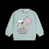 Felpa girocollo Snoopy da bambina