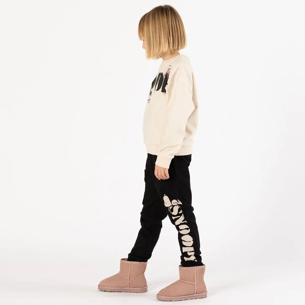 Felpa girocollo tema Peanuts per bambina