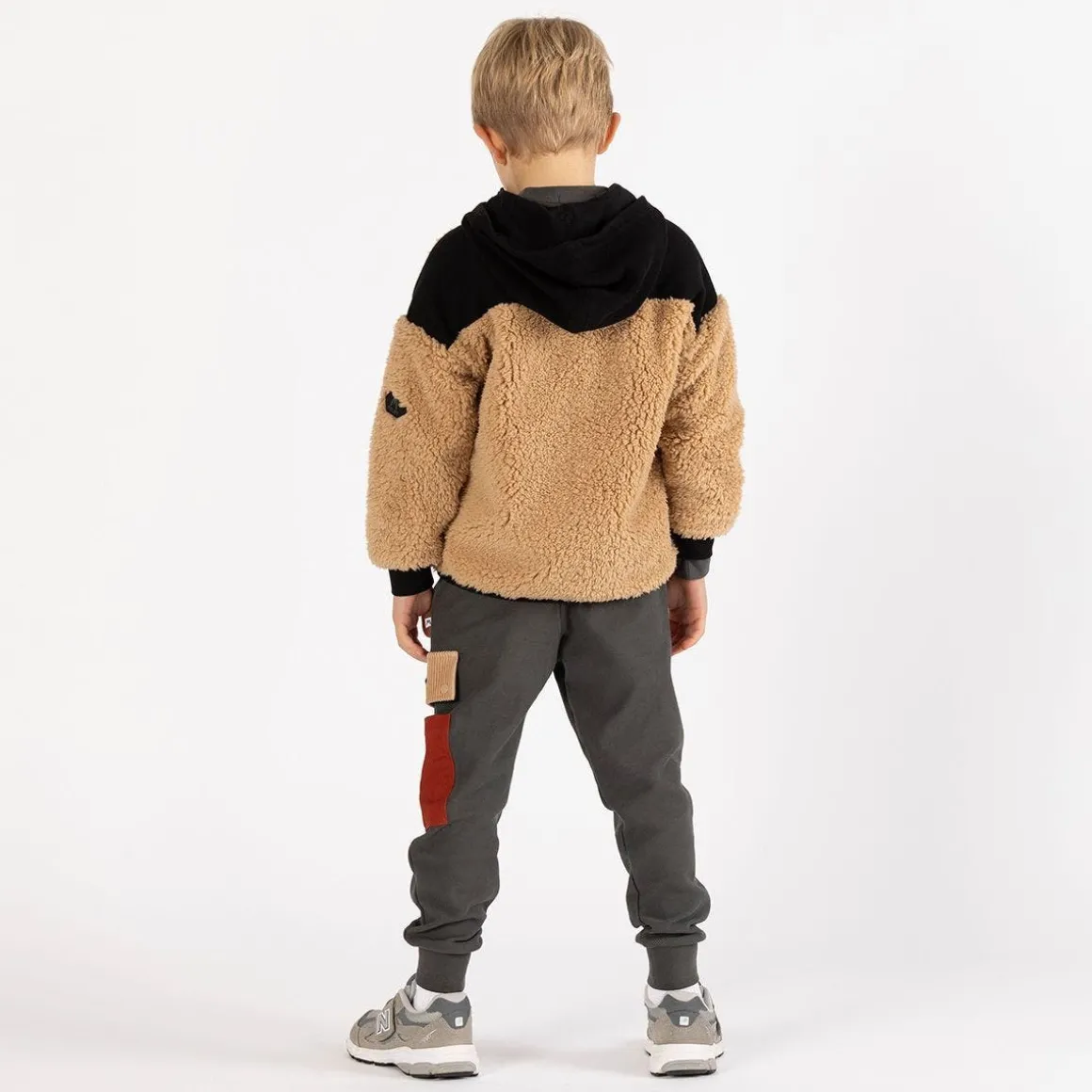 Felpa in eco-pelliccia per bambino