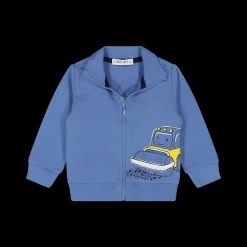 Felpa manica lunga con zip