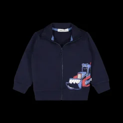Felpa manica lunga con zip