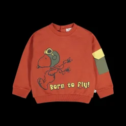 Felpa tema Peanuts con taschino per bambino