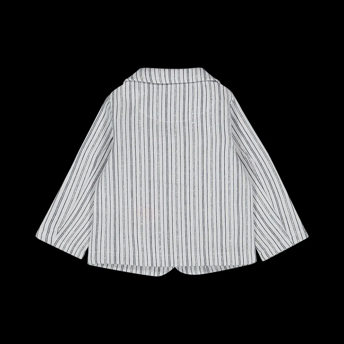 Giacca blazer in tessuto misto lino bambino