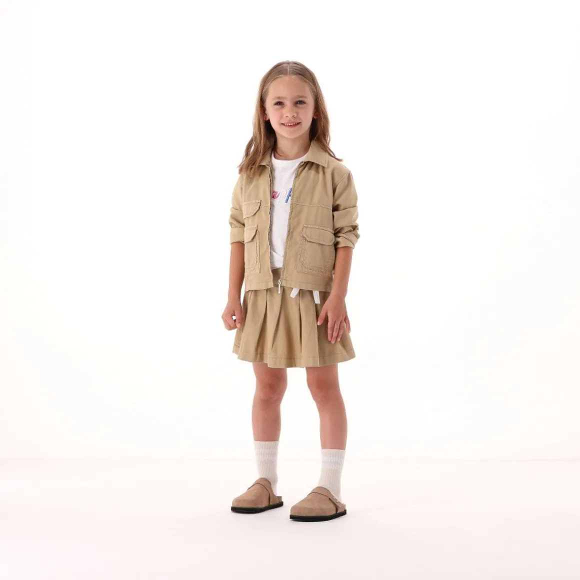 Giacca boxy per bambina