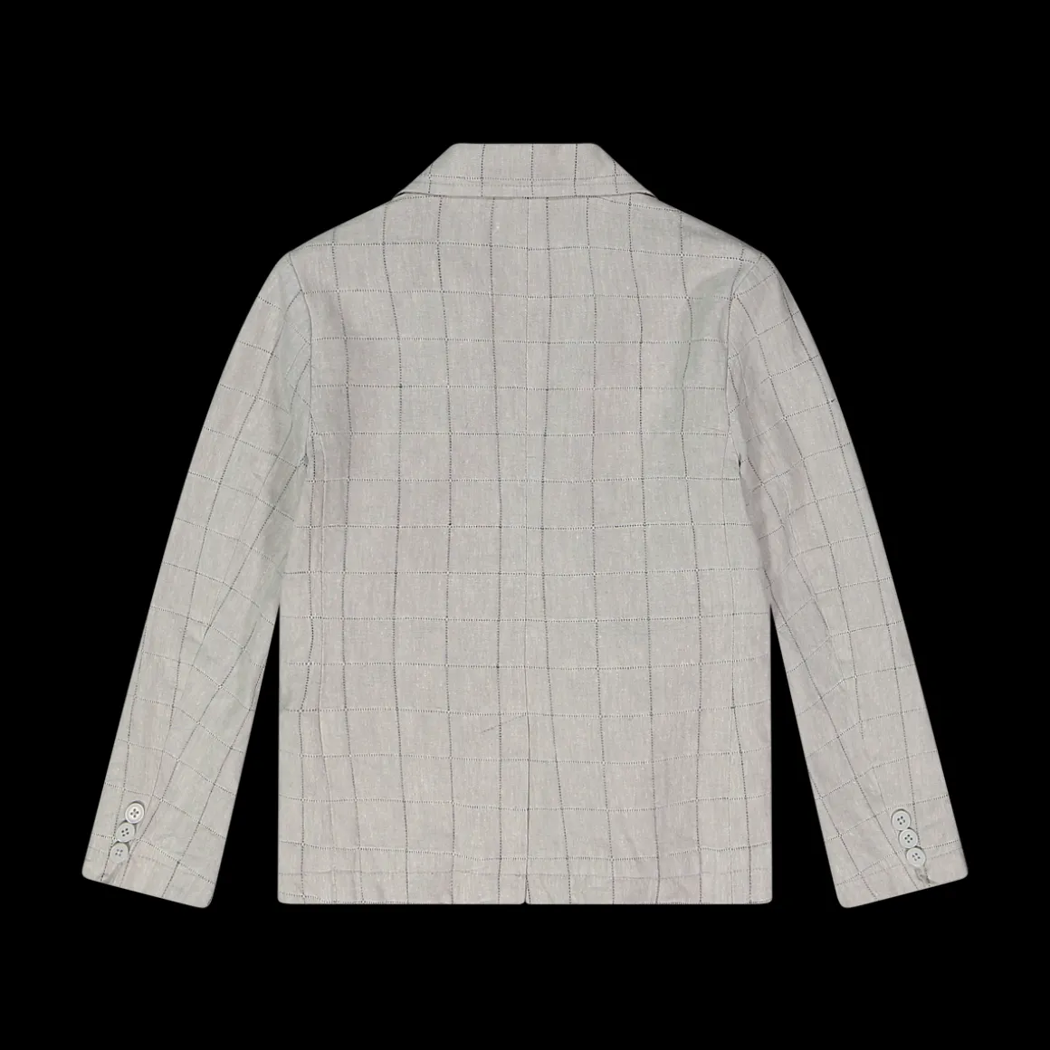 Giacca quadri grigio bambino