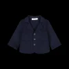 giacca tipo blazer bambino in tessuto punto Milano