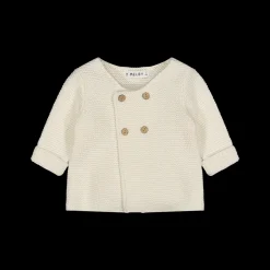 Giacchina unisex in cotone tricot per neonato