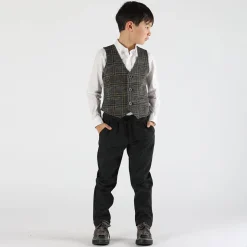 Gilet bambino in felpa
