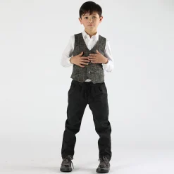 Gilet bambino in felpa