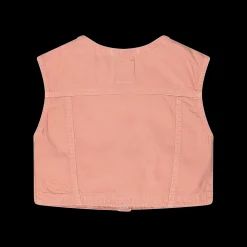 Gilet boxy per bambina