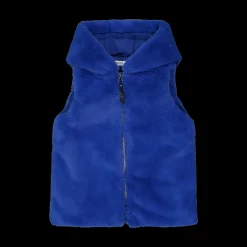 Gilet in ecopelliccia bambina
