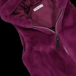 Gilet in ecopelliccia bambina