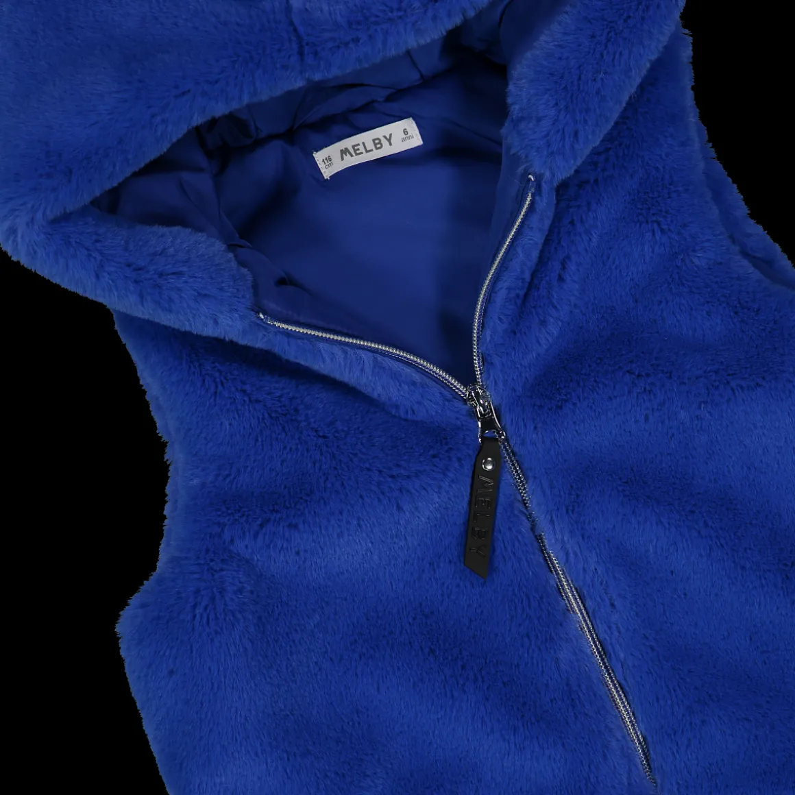 Gilet in ecopelliccia bambina