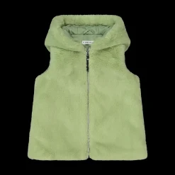 Gilet in eco-pelliccia per bambina