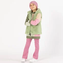 Gilet in eco-pelliccia per bambina