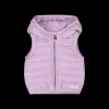 Gilet in nylon imbottito da bambina