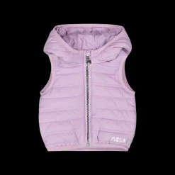 Gilet in nylon imbottito da bambina