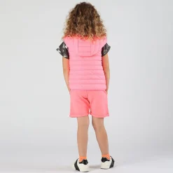 Gilet in nylon imbottito da bambina