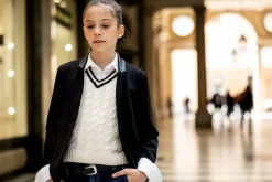 Gilet in tricot per ragazza