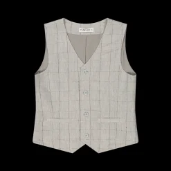 Gilet misto lino da bambino