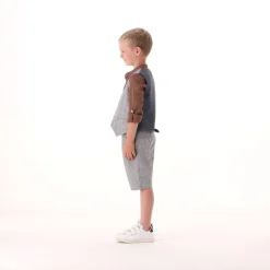 Gilet rigato per bambino