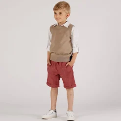 Gilet tricot in cotone