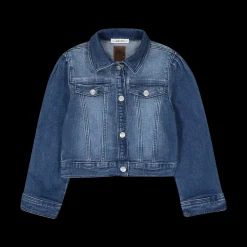 Giubbino in denim per bambina